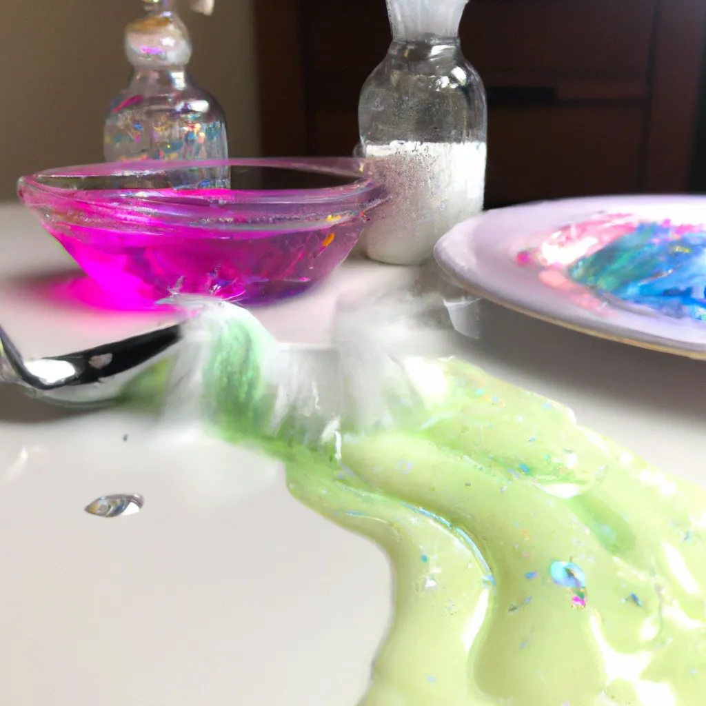 jak zrobić slime bez kleju i aktywatora