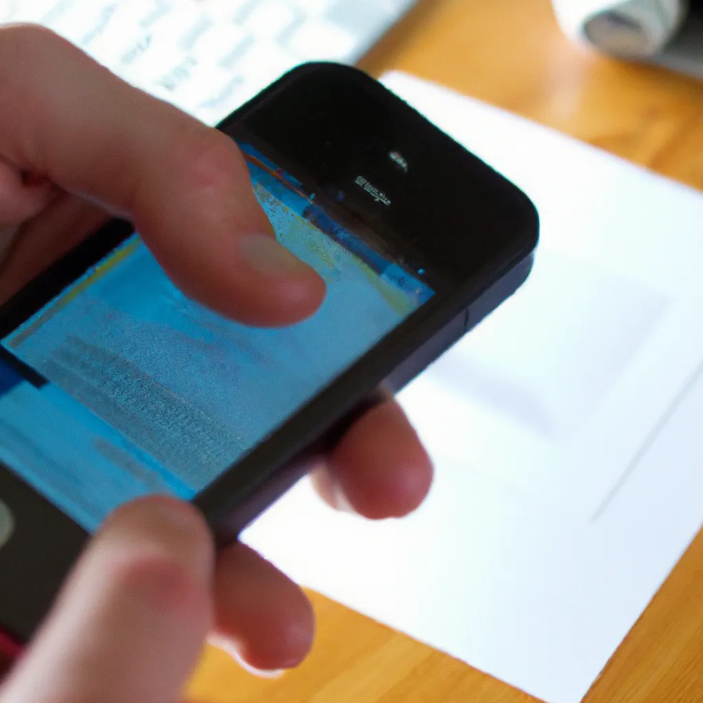 Jak zrobic skan iphonem?