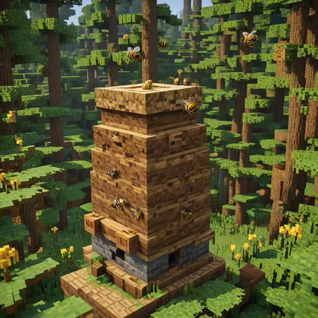 Jak zrobić ul w Minecraft?