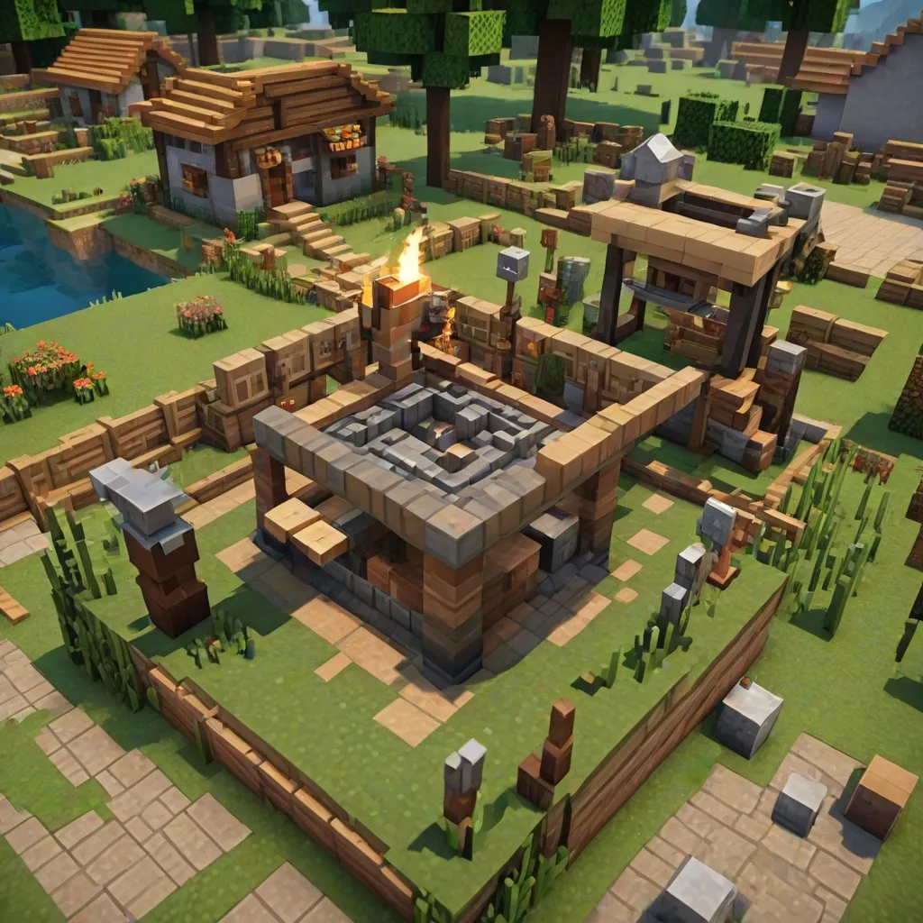 Jak sie robi kowadło w Minecraft?