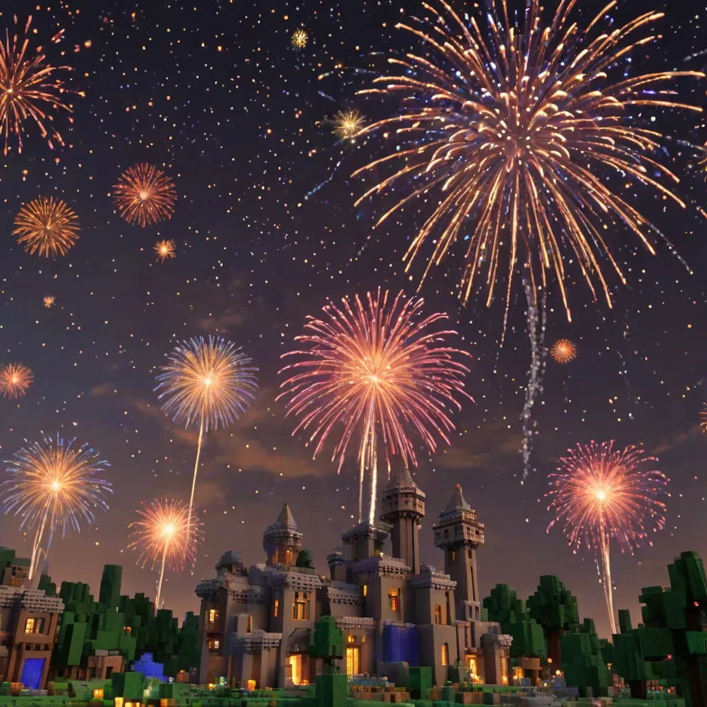 Jak zrobić faJerwerki w Minecraft?