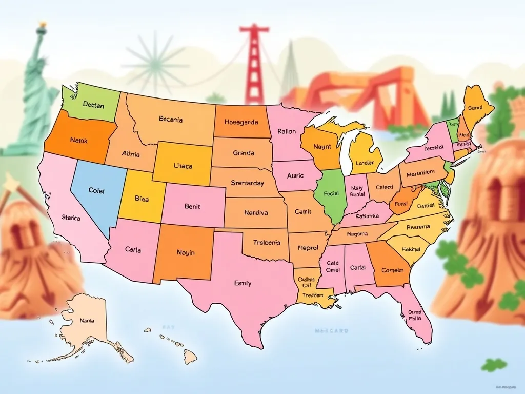 Ile jest stanów w USA? Odkryj wszystkie 50 lub 51!